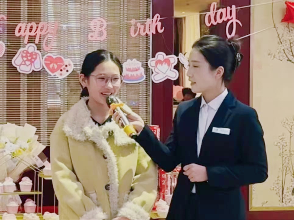 人生第一次，主持夢的初次綻放