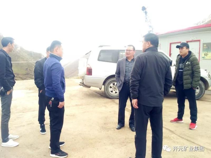 科學發展 統籌兼顧 穩步生產│州、縣國土資源局領導赴興海銅鑫進行年檢
