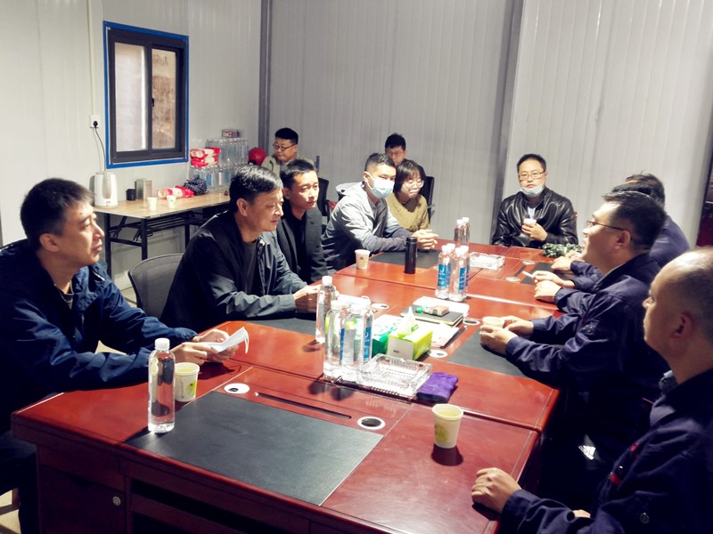 三門峽市應急管理局到中科礦業檢查安全生產工作